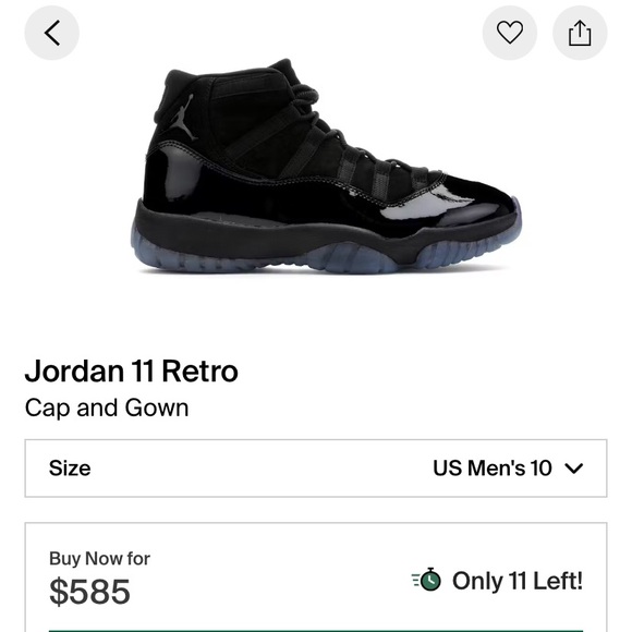 Air Jordan 11 Retro Cap and Gown - Picture 10 of 11